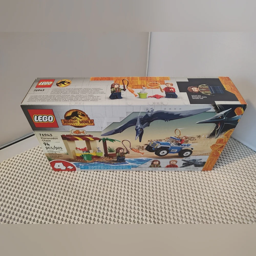 Lego 76943 Pteranodon Chase Jurassic World NWT Building Toy Set